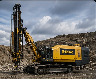 Epiroc mining drill rig